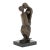 Illegibly Signed Family Embrace Bronze Sculpture For Sale