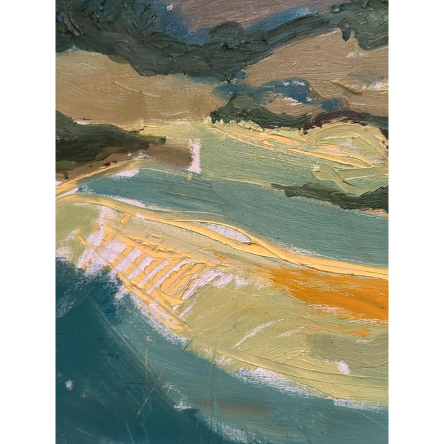 Lars Stocks, Landscape, 1971, Oil Painting on Panel, Framed For Sale - Image 9 of 18