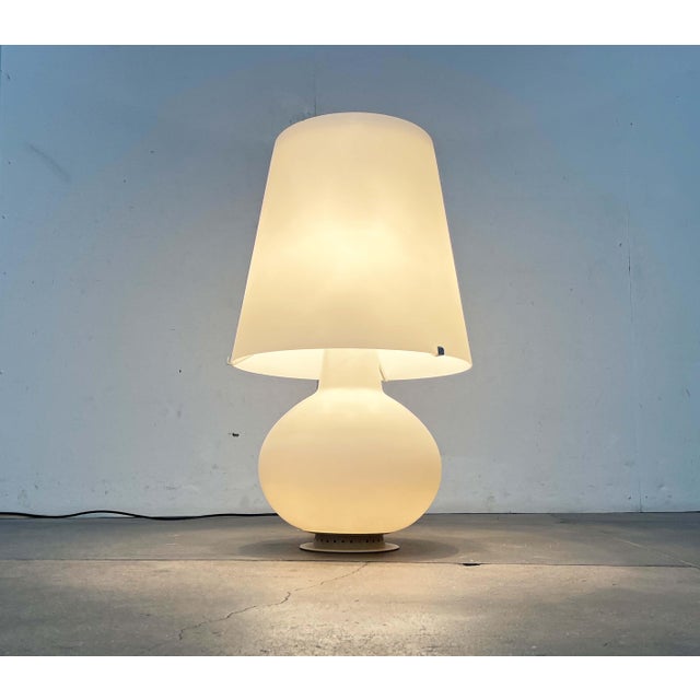 19th Century Mid-Century Modern Italian Model 1853 Grande Glass Floor Lamp by Max Ingrand for Fontana Arte For Sale - Image 5 of 18