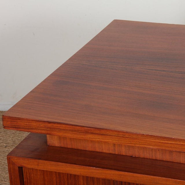 Modern Wooden Desk, 1940s For Sale - Image 4 of 10