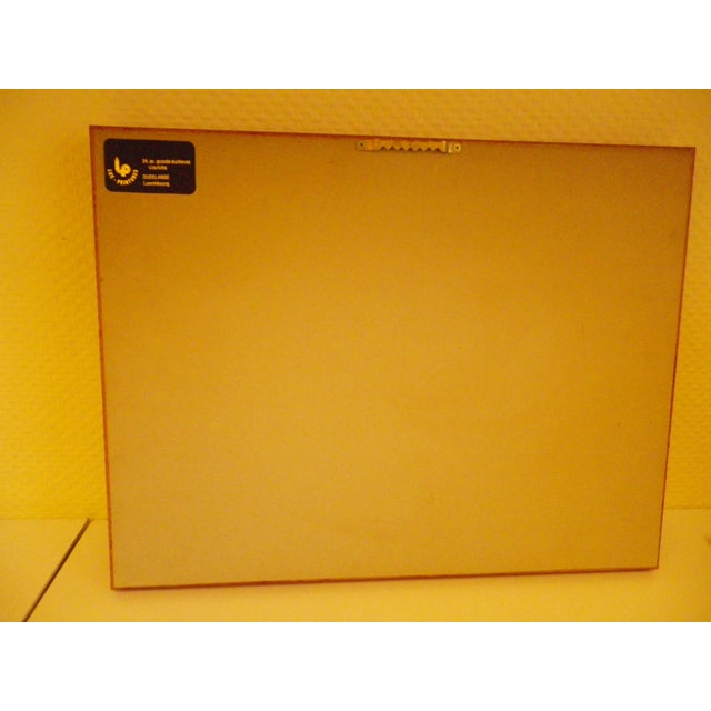 Blue Joan Miró, Surrealist Figure and the Sun, Lithograph, Framed For Sale - Image 8 of 13