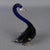 Sommerso Murano Glass Sculpture of Swan in Cobalt Blue, 1970s For Sale - Image 13 of 13