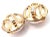 1960s Verdura Vintage Diamond Mabe Pearl Yellow Gold & Platinum Large Earrings, Pair For Sale - Image 5 of 13