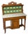 Late Victorian Walnut Washstand, 1890s For Sale