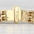 Modern 2ctw Diamond Tennis Omega Chain Bracelet 18k Yellow Gold 6.5" 5mm For Sale - Image 3 of 8