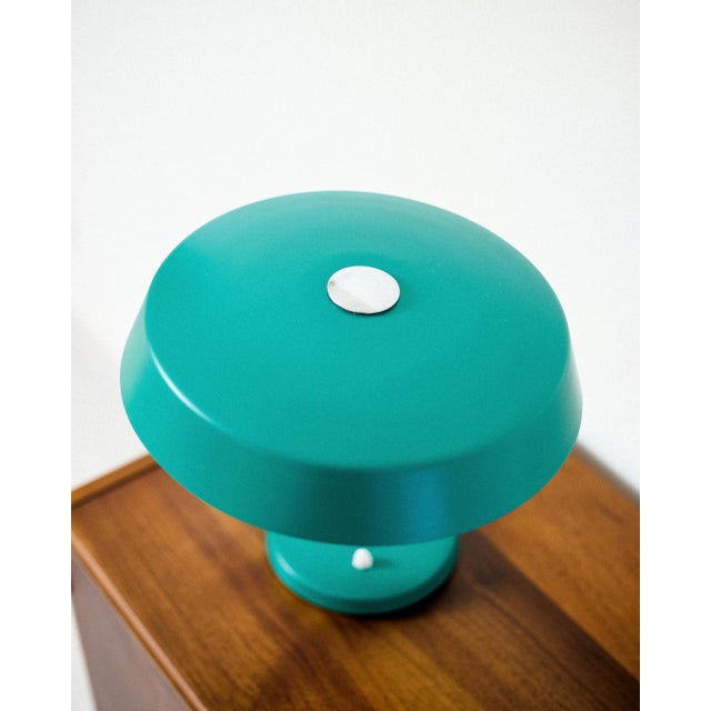 Vintage Narva Chrome Table Lamp from Veb Deutsche Werkstätten Hellerau, 1970s For Sale - Image 6 of 8