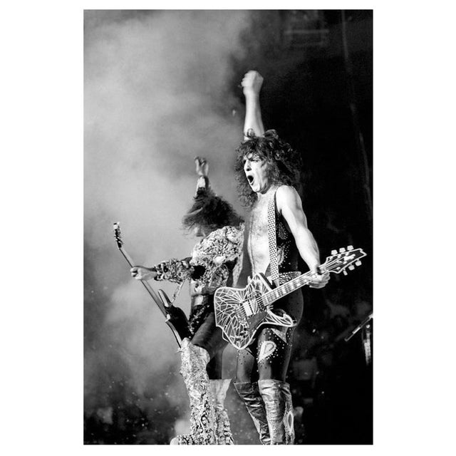 'Kiss' Performing in Los Angeles' Unframed Archival Pigment Print For Sale