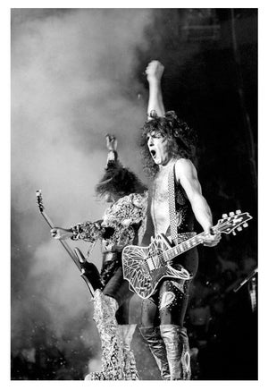 'Kiss' Performing in Los Angeles' Unframed Archival Pigment Print