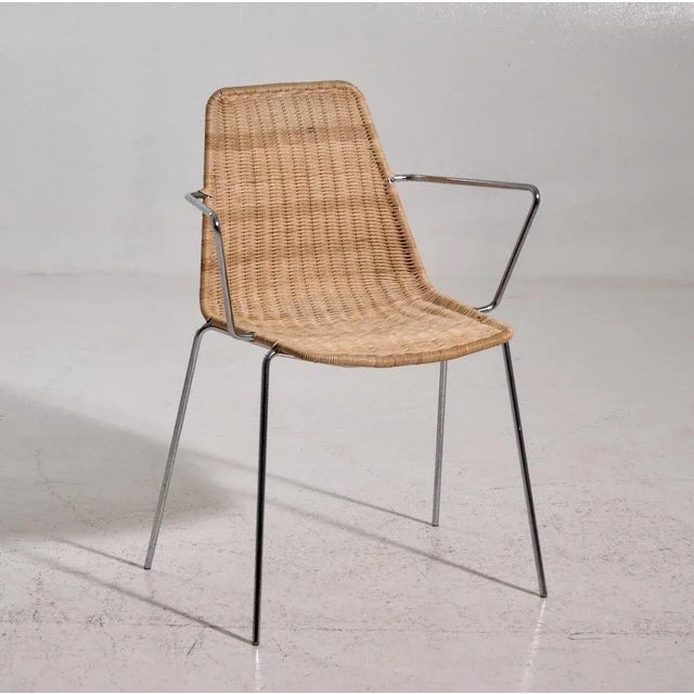 Late 20th Century Danish Modern Armchairs, Set of 4 For Sale - Image 3 of 7