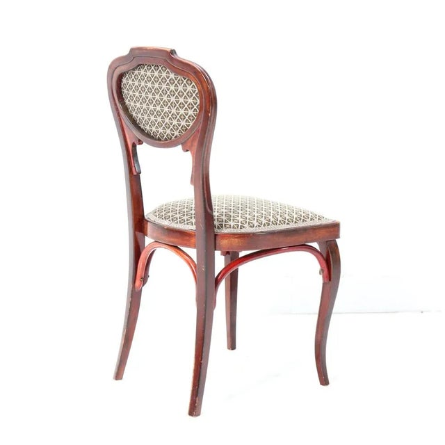 Vienna Secession Side Chairs by Jacob & Josef Kohn, 1900s, Set of 4 For Sale - Image 10 of 13