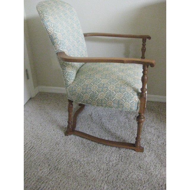 Mid 20th Century 20th Century Boho Chic Accent Chair For Sale - Image 5 of 8