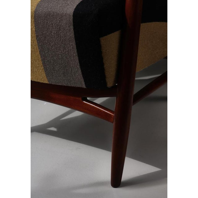 Wingback Armchair attributed to Eva & Nils Koppel for Slagelse Møbelværk, Denmark, 1947 For Sale - Image 17 of 18