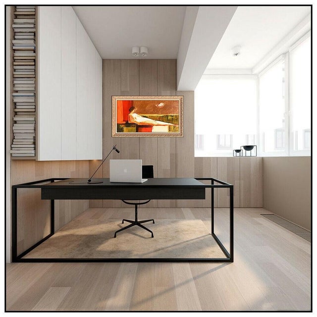 Message us to inquire about custom framing options! (Included for free with every purchase) Adriana Naveh Authentic &...