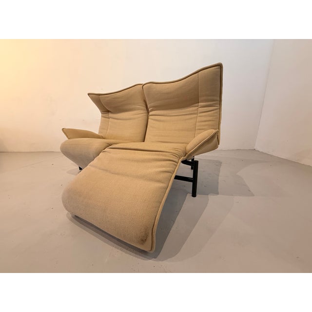 Textile Veranda 2-Seater Sofa from Cassina, 1980s For Sale - Image 7 of 10