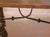 Brown 18th Century Spanish Carved Walnut Single-Plank Coffee Table With Iron Stretcher For Sale - Image 8 of 10