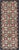 Repeating Floral-Leaf Design American Hooked Rug in Brown, Green, and Red For Sale - Image 11 of 11