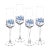 Spode Spode Blue Italian Champagne Flute 14 oz. - Set of 4 For Sale - Image 4 of 4