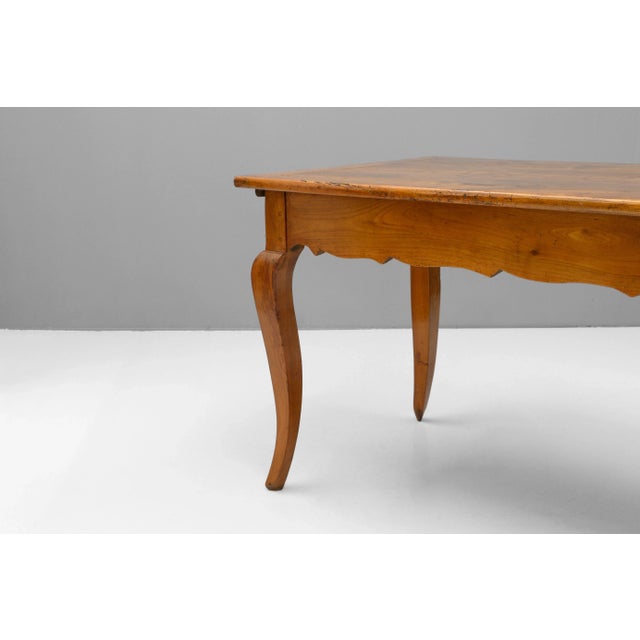 Cherrywood Dining Table, 1880s For Sale - Image 9 of 11
