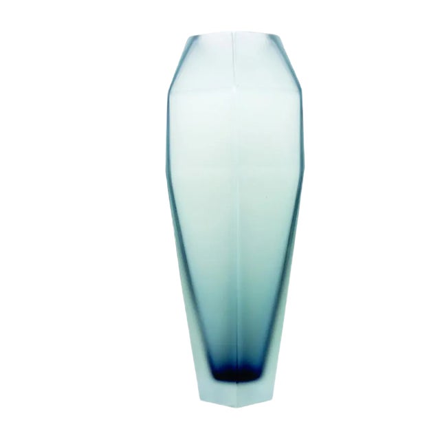 Gemello Vase in Matt Grey by Alessandro Mendini for Purho For Sale