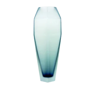 Gemello Vase in Matt Grey by Alessandro Mendini for Purho