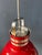 Red Space Age Red Bucket Pendant Lamp from Ateljé Lyktan For Sale - Image 8 of 11