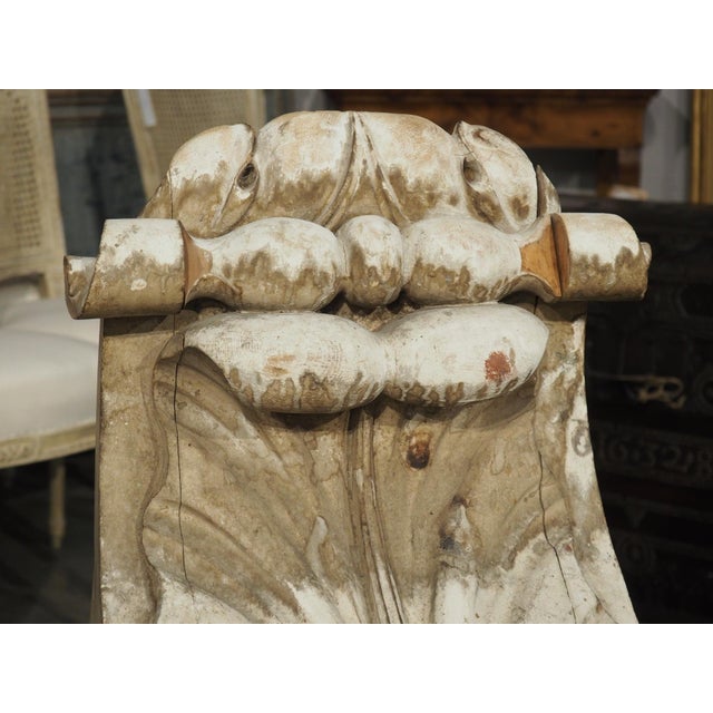 Italian Pair of Large North Italian Wall Bracket Consoles, Circa 1800 For Sale - Image 3 of 18