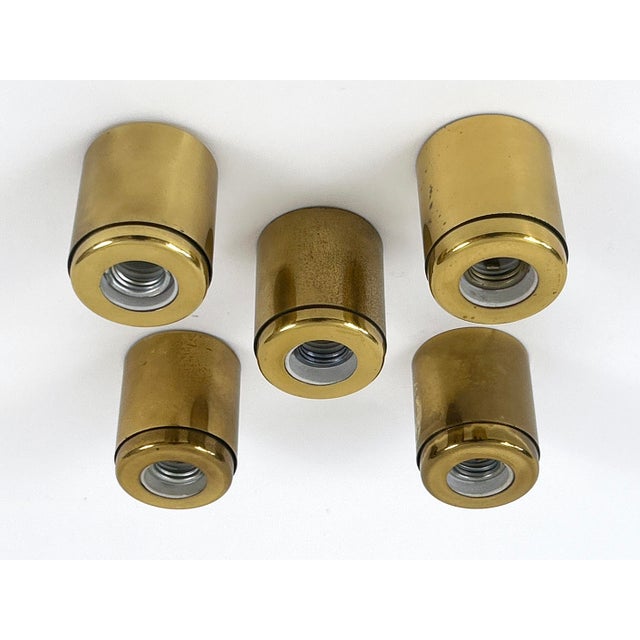 Gino Sarfatti SP 14 Ceiling Lamps by Gino Sarfatti for Arteluce, Italy, 1960s, Set of 5 For Sale - Image 4 of 18