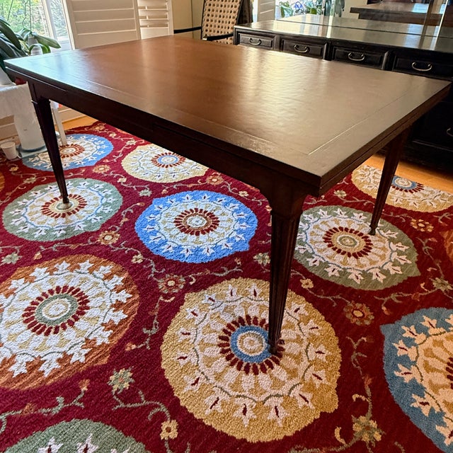 Random Harvest Lyon Walnut Refectory Dining Table For Sale In Washington DC - Image 6 of 17