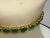 15 Carat Natural Emerald & Diamond Cocktail Tennis Bracelet 14 Karat Yellow Gold For Sale - Image 16 of 18