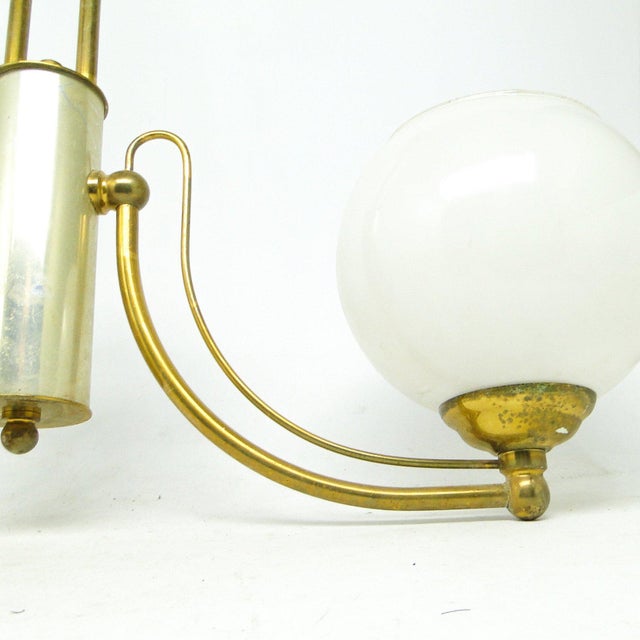 1970s Art Nouveau Chandelier, Poland, 1970s For Sale - Image 5 of 10