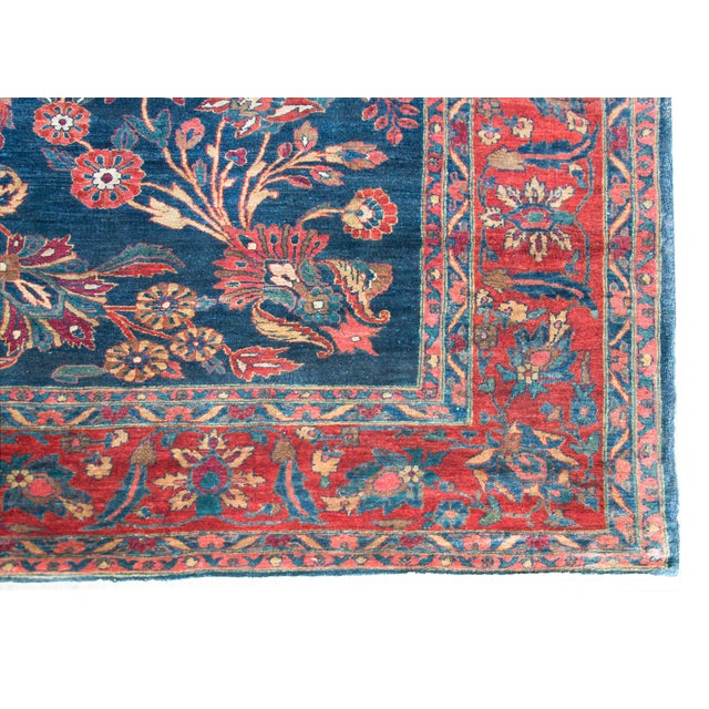 Early 20ty Century Persian Mohajeran Rug For Sale - Image 12 of 15