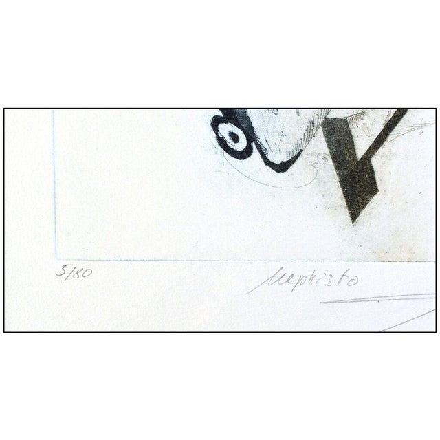 Late 20th Century Mephisto Mephisto, Alfred Gockel For Sale - Image 4 of 5