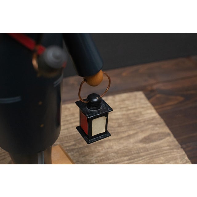 Vintage German Railway Worker, 1970s, in Flawless conditions. Designed 1970 to 1979 This piece has an attribution mark, I...