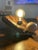 Vintage Joe Gordon Professional Model Baseball Glove (Converted to Lamp) For Sale - Image 4 of 5