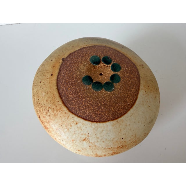 Mid Century Organic Modern Warren Hullow Sea Form Studio Pottery Sculpture For Sale - Image 9 of 12