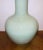 Stylish Modern Large Mint Green Glaze Porcelain Globular Vase, showroom floor sample