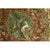Persian 1940s Classic Beige Floral Animals Antique Tabriz Handknotted Wool Carpet Rug For Sale - Image 3 of 7