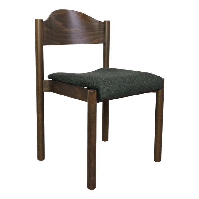 Vintage Wood Dining Chair from Hiller, Germany, 1970s For Sale