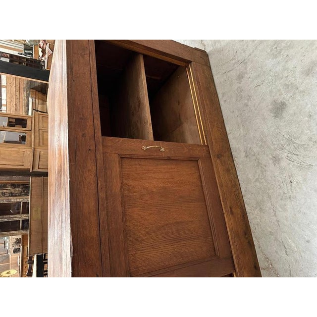 Brown Solid Oak Countertop For Sale - Image 8 of 16