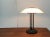 Postmodern Vintage Postmodern Glass & Metal Table Lamp For Sale - Image 3 of 18