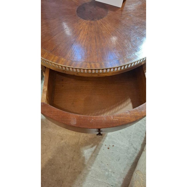 Louis XVI Pedestal Table, 1900 For Sale - Image 6 of 8