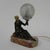 Art Deco Desk Lamp with Woman and Globe, 1920s For Sale - Image 4 of 18