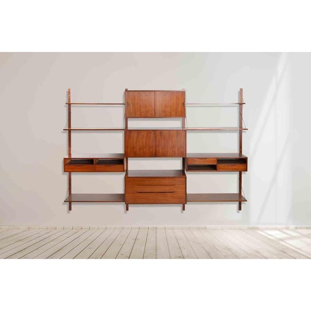 Wood Vintage Danish Modular Cado Bookshelf in Teak Wood, 1960s For Sale - Image 7 of 8