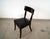 A. Rudin Hollywood Regency Leather Klismos Side Chair by Mirak For Sale - Image 4 of 12