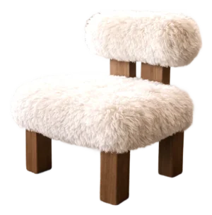 Skyler Fur Lounge Chair