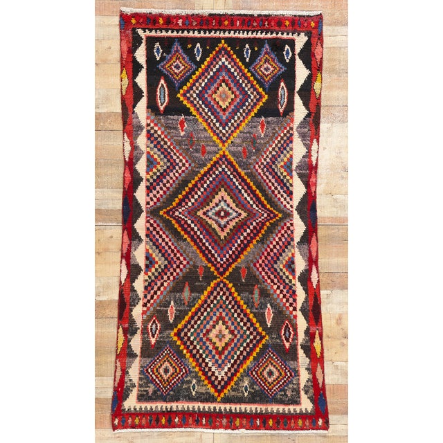 Vintage Persian Lori Rug - 03'11 X 07'08 For Sale - Image 9 of 9