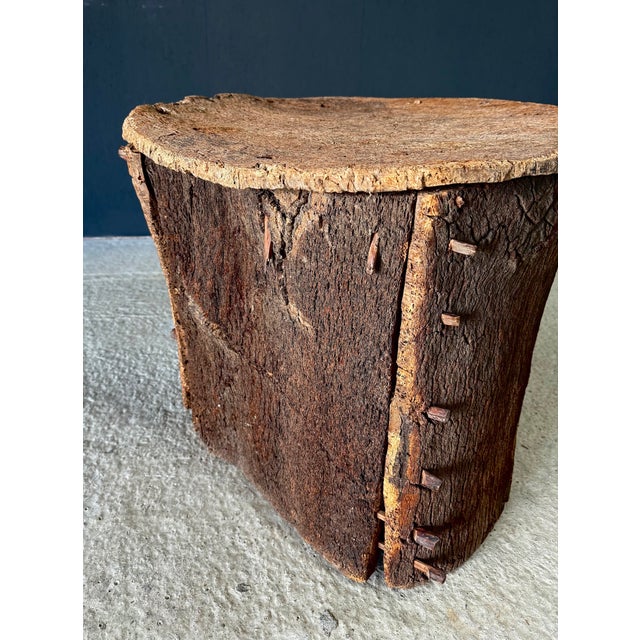 Artisan Cork Side Table, Portugal, Early 20th Century For Sale - Image 10 of 18