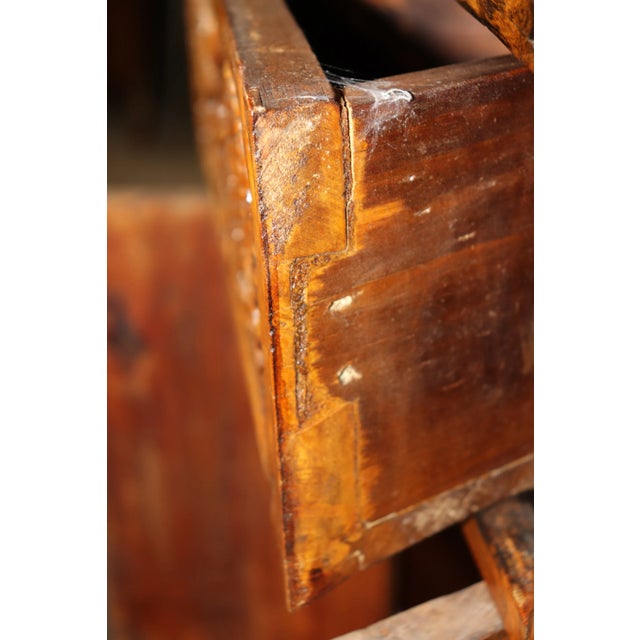 Brown Unique Pair of Teak Asian Carved Dragon Canoe Form Etagere Bookcases For Sale - Image 8 of 12