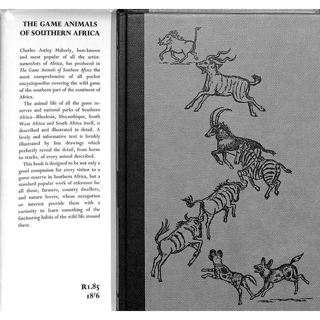 Traditional "The Game Animals of Southern Africa" 1963 Maberly C. T. Astley For Sale - Image 3 of 10