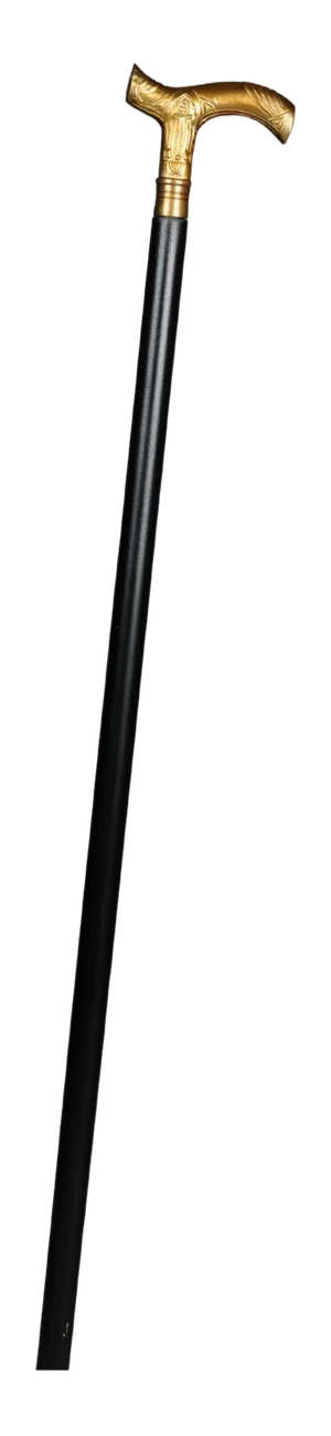 Art Nouveau Walking Stick in Bronze